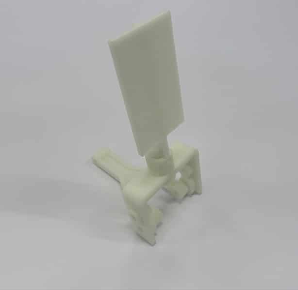 Taquet avec clipsage mécanique-Série de pièces fonctionnelles pour ligne production impression 3D par frittage laser