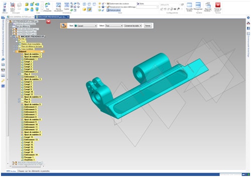 La modélisation de pièces numériques 3D se fait soit par l’intermédiaire d’un scanner 3D , soit grâce à un logiciel de modélisation.